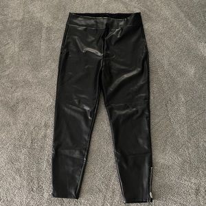 Abercrombie leather leggings